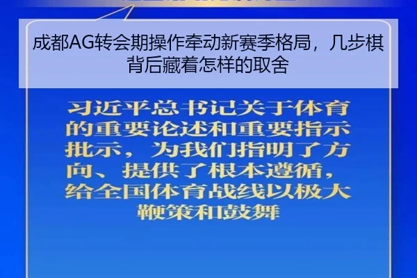 成都AG转会期操作牵动新赛季格局，几步棋背后藏着怎样的取舍